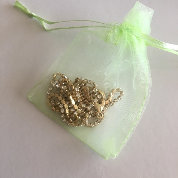 Rhinestone gold Chain mask chain - Picture 8 of 8